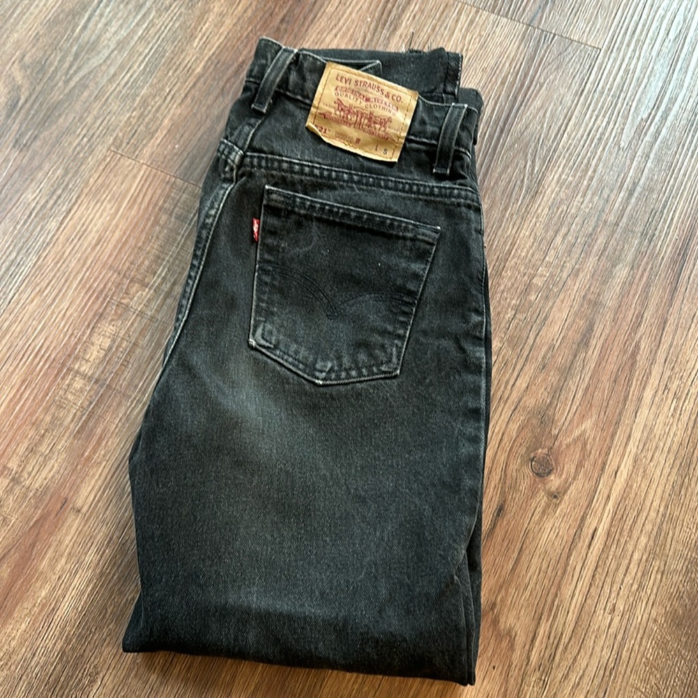 Vintage Black Levi’s 521